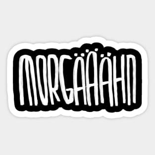 Morgähn, Morgenmuffel Sticker